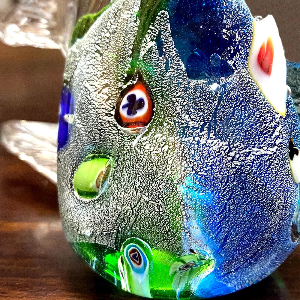 Crystal Fish Figurine Lovely Glass Blown Fish Tank