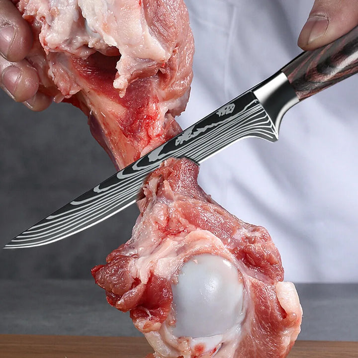 Professional Kitchen Boning Knife Stainless Steel