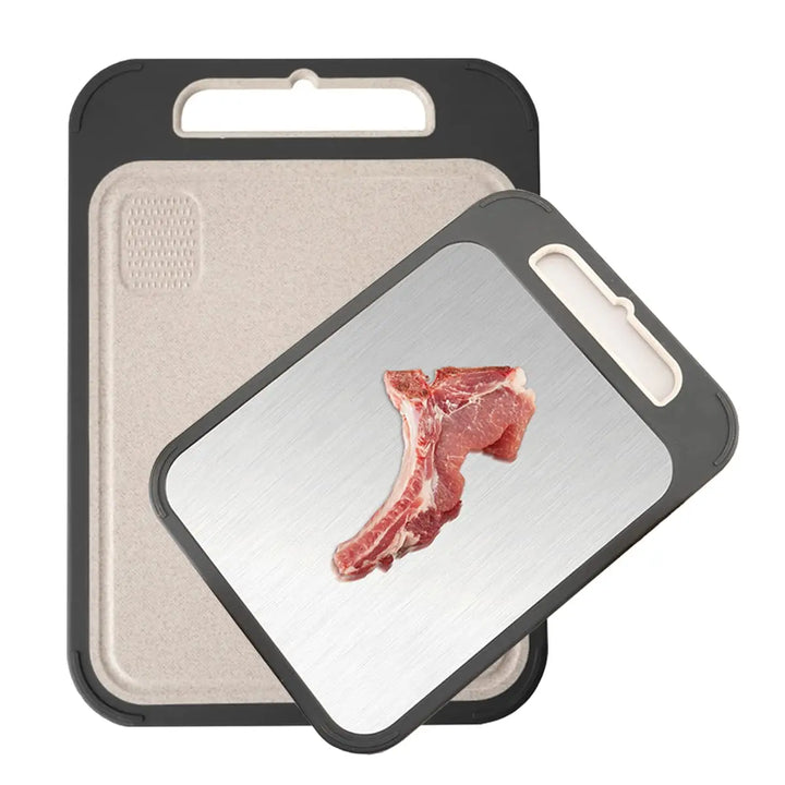 Double-Sided Cutting Board 304 Stainless Steel